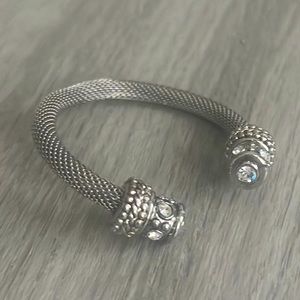 NWOT Silver with Cubic Zirconia Bracelet